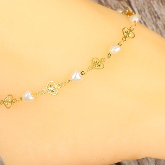 "Dainty Anklet for Women – Elegant Everyday Jewelry & Perfect Gift | MLCRC1202 - Picture 8 of 10